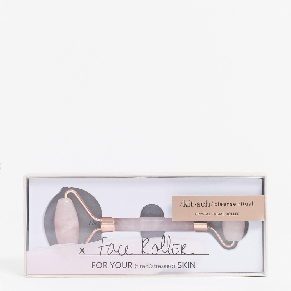 Kitsch | Rose Quartz Facial Roller | 🆕 in Open Package